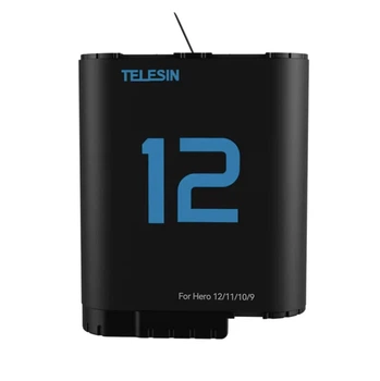 Аккумулятор для GoPro 12/11/10/9 1720 mAh Telesin S0-ECB-02-TGP