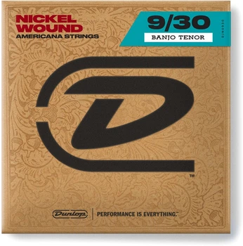 Струни для банджо тенор Dunlop DJN0930 Tenor Nickel Wound Loop End (R120709)