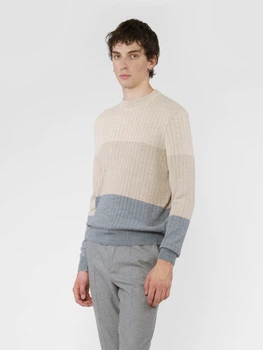 Джемпер чоловічий бежевий Arber Crew-neck J N-AVT-74 M зріст 4 бежевий (M10.19.16.431)