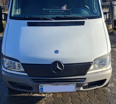 Зимова накладка на решітку 2002-2006, Матова для Mercedes Sprinter W901/902/903/904/905 рр