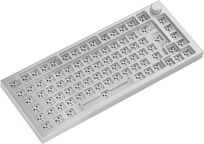 Основа для клавиатури Glorious GMMK Pro Barebones White (GLO-GMMK-P75-RGB-W)