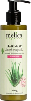 Маска живильна для волосся Melica Organic з Рослинними екстрактами та Пантенолом 200 мл (4770416004195)