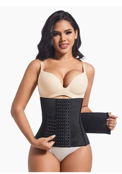 Пояс корсет стягуючий моделюючий корегуючий Honey Fashion Accessories XXL чорний (14-13)