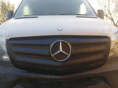 Зимова накладка на решітку V2 (2013-2026) Матова для Mercedes Sprinter W906 рр