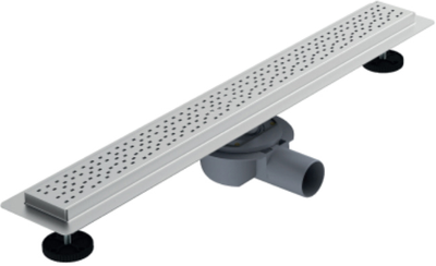 Трап для душу лінійний ASG 04P INOX Double Lock 800х70