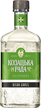 Горілка Козацька рада Зубрівка 0.5 л 37.5% (4823098205036)