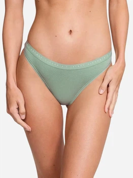 Трусики танга женские хлопковые Victoria's Secret 26824397 L Зелёные (144000415992)