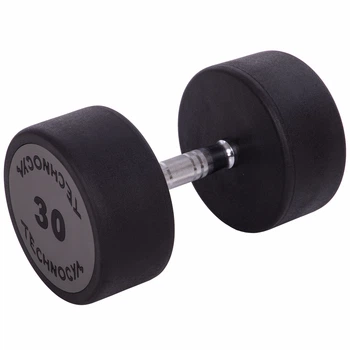 Гантель цельная Technogym LN-1254-30 30 кг Черно-серый (LN-1254-30)