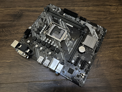 Материнская плата Asus Prime H410M-K (s1200, Intel H410) Б/У