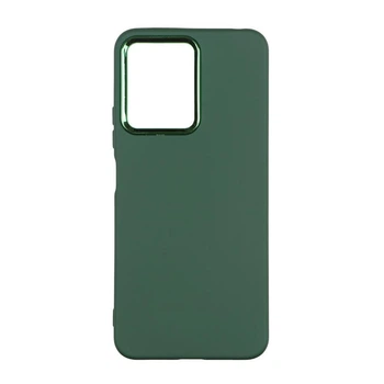 Чехол Silicone Cover Metal frame для Xiaomi Redmi Note 12 Pro+ 5G Army green