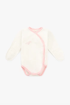 Боди на запах Baby Life 3-06 62 см Розовый