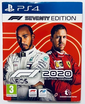 F1 2020 Deluxe Schumacher Edition, русские субтитры - диск для PlayStation 4, Б/У