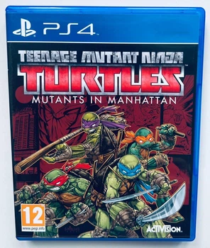 Teenage Mutant Ninja Turtles Mutants in Manhattan, английская версия - диск для PlayStation 4, Б/У