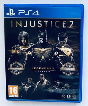 Injustice 2 Legendary Edition, русские субтитры - диск для PlayStation 4, Б/У
