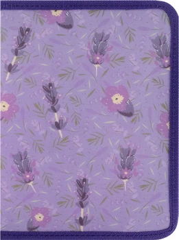 Папка-пенал Axent Lavender-4 объемная А5+ на молнии Сиреневая (1805-39-A)