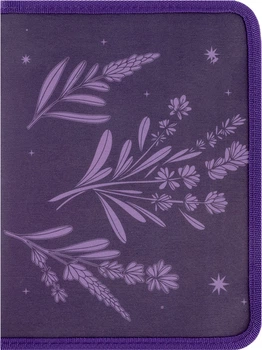 Папка-пенал Axent Lavender-1 объемная А5+ на молнии Фиолетовая (1805-36-A)