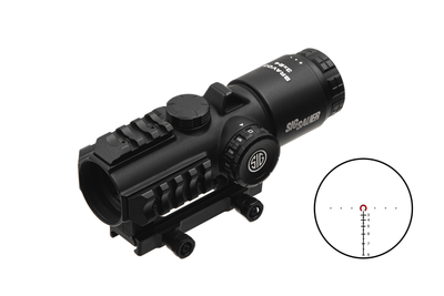 Оптичний приціл Sig Optics BRAVO3 BATTLE SIGHT, 3X24MM HORSESHOE DOT ILLUM RETICLE