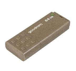 Флеш накопичувач USB 64Gb Goodram UME3 "Eco Friendly", Brown, USB 3.2 Gen 1, до 60/20 МБ/с (UME3-0640EFR11)