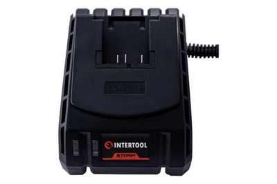 Зарядное устройство для аккумуляторов Intertool 20В 2Ач быстрая зарядка для Li-Ion батарей 4Ач и 2Ач (DR-P_33IT)
