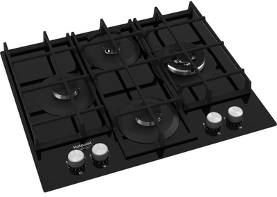 Варильна поверхня газова Hotpoint Ariston HAGS 62F/BK HOB