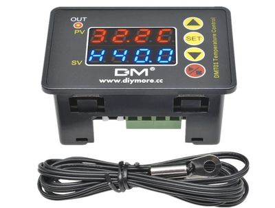 Термостат цифровий терморегулятор термореле DMT01 220В 2.2 кВт 10A з LED індикацією