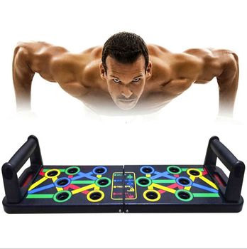Доска упоры для отжиманий Push Up Board 14 в 1 универсальный переносной портативный тренажер платформа