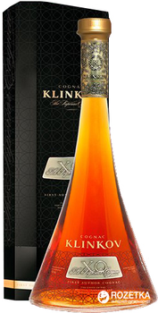 Бренди Klinkov XO 0.5 л в коробке 42% (4820073560197)