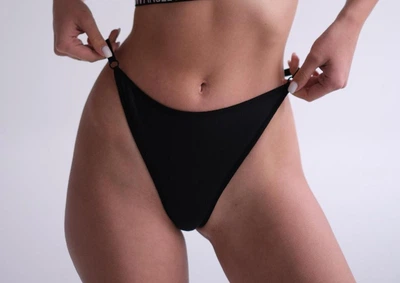 Труси Марта 555 one size чорный рубчик