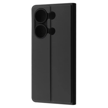 Чехол книжка WAVE Premium Flap Case для Xiaomi Redmi Note 13 Pro 4G/Poco M6 Pro 4G black
