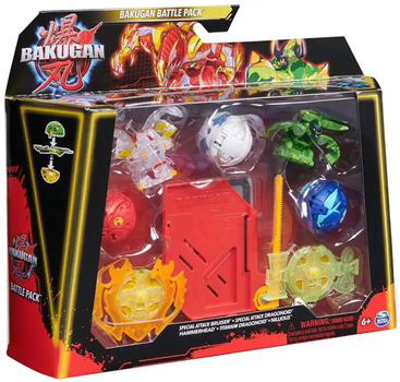 Figurki do gier Bakugan Battle Pack Red (0778988465608)