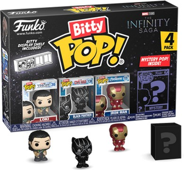 Фігурки для ігор Funko Bitty Pop Marvel Series 4 (0889698715065)