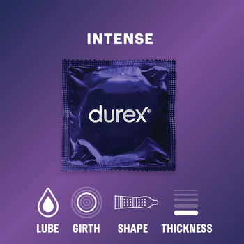 Prezerwatywy Durex Intense stymulujące 20 szt (5900627117721)