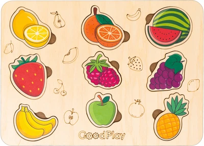 Пазл-сортер GoodPlay Фруктовый мир (PS-4-015)