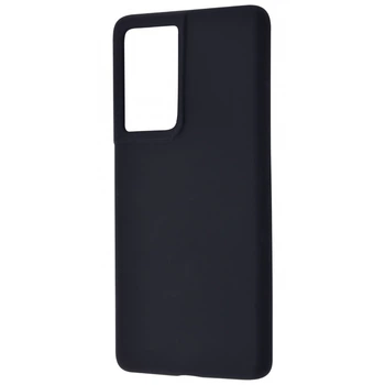 Чохол противоударний силіконовий WAVE Premium Full Silicone Cover для Samsung Galaxy S21 Ultra (G998B) black
