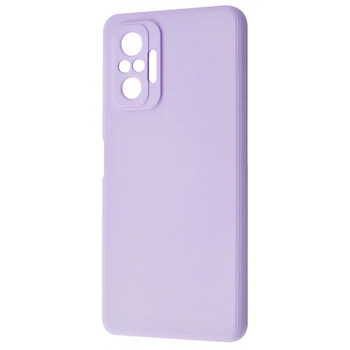Чохол силіконовий противоударний WAVE Premium Colorful Case (TPU) для Xiaomi Redmi Note 10 Pro light purple