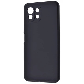 Чохол силіконовий противоударний WAVE Premium Colorful Case (TPU) для Xiaomi Mi 11 Lite/11 Lite 5G NE black
