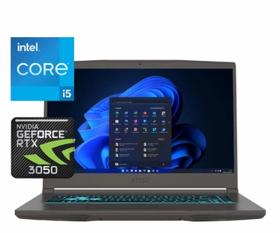 Ноутбук (2024) ігровий MSI Thin 15 i5-12450H/ 16GB / 1TB/ Win11x Licensed/ RTX3050 / 15.6" 144Hz