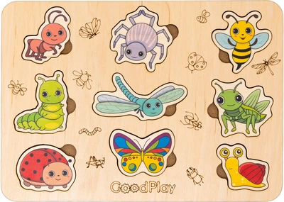 Пазл-сортер GoodPlay Насекомые (PS-4-020)