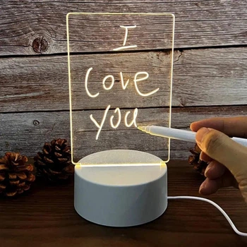 Дошка для заміток та малювання з LED підсвіткою