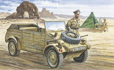 Пластикова модель Italeri VW Type 82 Kubelwagen (8001283803120)