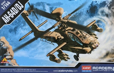 Пластикова модель Academy AH-64D/DJ (8809845380115)