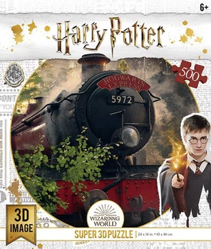 Пазл 3D 32506 "Harry Potter. Поезд" 500 элементов, в коробке (6903317395828)