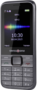 Мобільний телефон Swisstone SC560 Black (4260117672569)