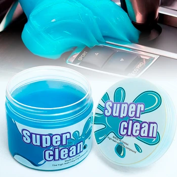 Гель очиститель BauTech Super Clean для клавиатур и авто 200 г Синий (1014-980-00)