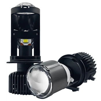 H4 AVolt A10 Mini Projector LENS 6000K 12000 Lm Canbus 45w 9-32v (комплект) (18285)