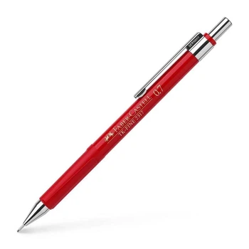 Олівець механічний Faber-Castell TK-FINE 2317, колір корпусу червоний, 0,7 мм