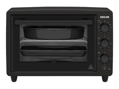 Електропіч EDLER EDEO-3802 Black
