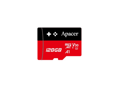 Карта пам'яті Apacer 128GB microSDXC Class 10 UHS-I U3 (AP128GMCSX10U7-RAGC)