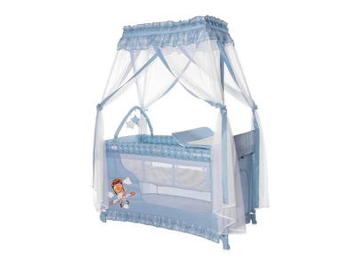 Кровать-манеж 2 в 1 Lorelli Magic Sleep (blue adventure)