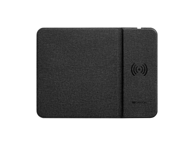 Килимок для миші Canyon CNS-CMPW5 Black з бездротовою зарядкою